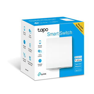 TP-Link Tapo S210, 1 kanāli, 1 virziena, balta - Bezvadu slēdzis