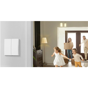 TP-Link Tapo S220, 2-gang 1-way, white - Smart light switch