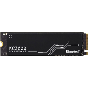 Kingston KC3000, M.2 2280, PCIe 4 x 4 NVMe, 512 GB - SSD cietais disks SKC3000S/512G