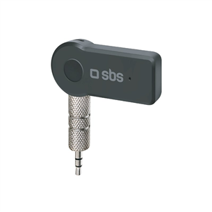 SBS Wireless receiver, 3,5 mm, Bluetooth, melna - Bezvadu uztvērējs TECARBTRECEIVERK