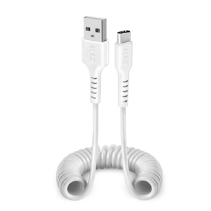 SBS Charging Data Cable, USB-A - USB-C, белый - Кабель