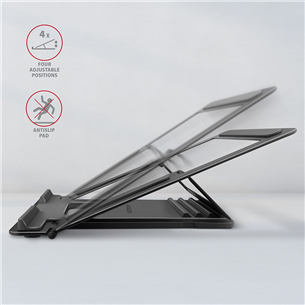 AXAGON STND-L, dark gray - Notebook stand