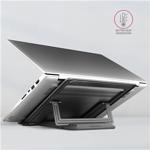 AXAGON STND-L, темно-серый - Подставка для ноутбука