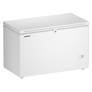 Liebherr, SmartFrost, 248 L, platums 125.5 cm, balta - Lādes tipa saldētava