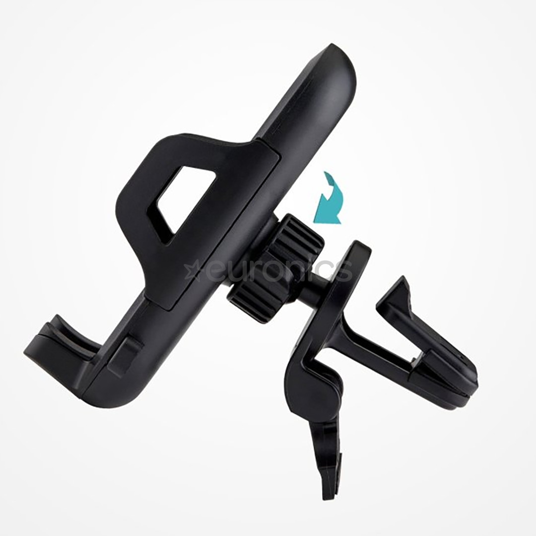 SBS, air vent clip, black - Smartphone car mount