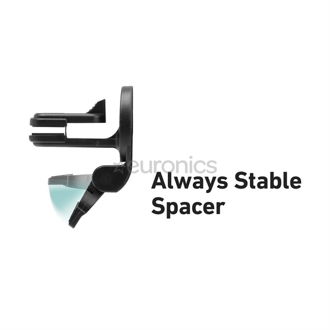 SBS, air vent clip, black - Smartphone car mount