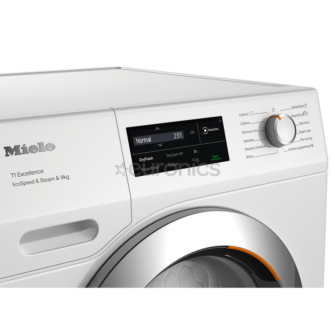 Miele EcoSpeed & Steam, 9 кг, глубина 63,6 см - Сушильная машина