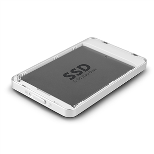 Axagon EE25-F6S Fullmetal Box, USB 3.0, pelēka - HDD/SSD diska korpuss