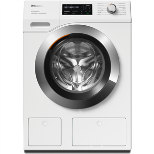 Miele PWash & TDos, 9 kg, dziļums 60 cm, 1600 apgr/min., balta - Veļas mazgājamā mašīna ar priekšējo ielādi WEI875WCS