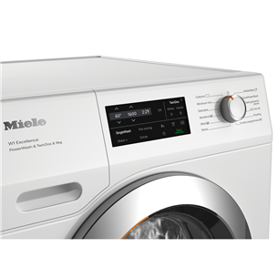 Miele PWash & TDos, 9 kg, dziļums 60 cm, 1600 apgr/min., balta - Veļas mazgājamā mašīna ar priekšējo ielādi