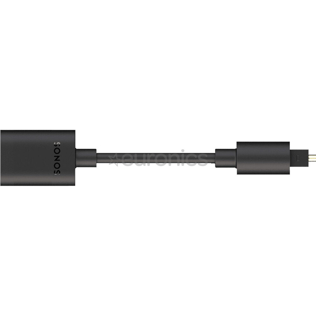 Sonos Optical Audio Adapter for Sonos Beam and Arc, 1 pcs, black - Adapter
