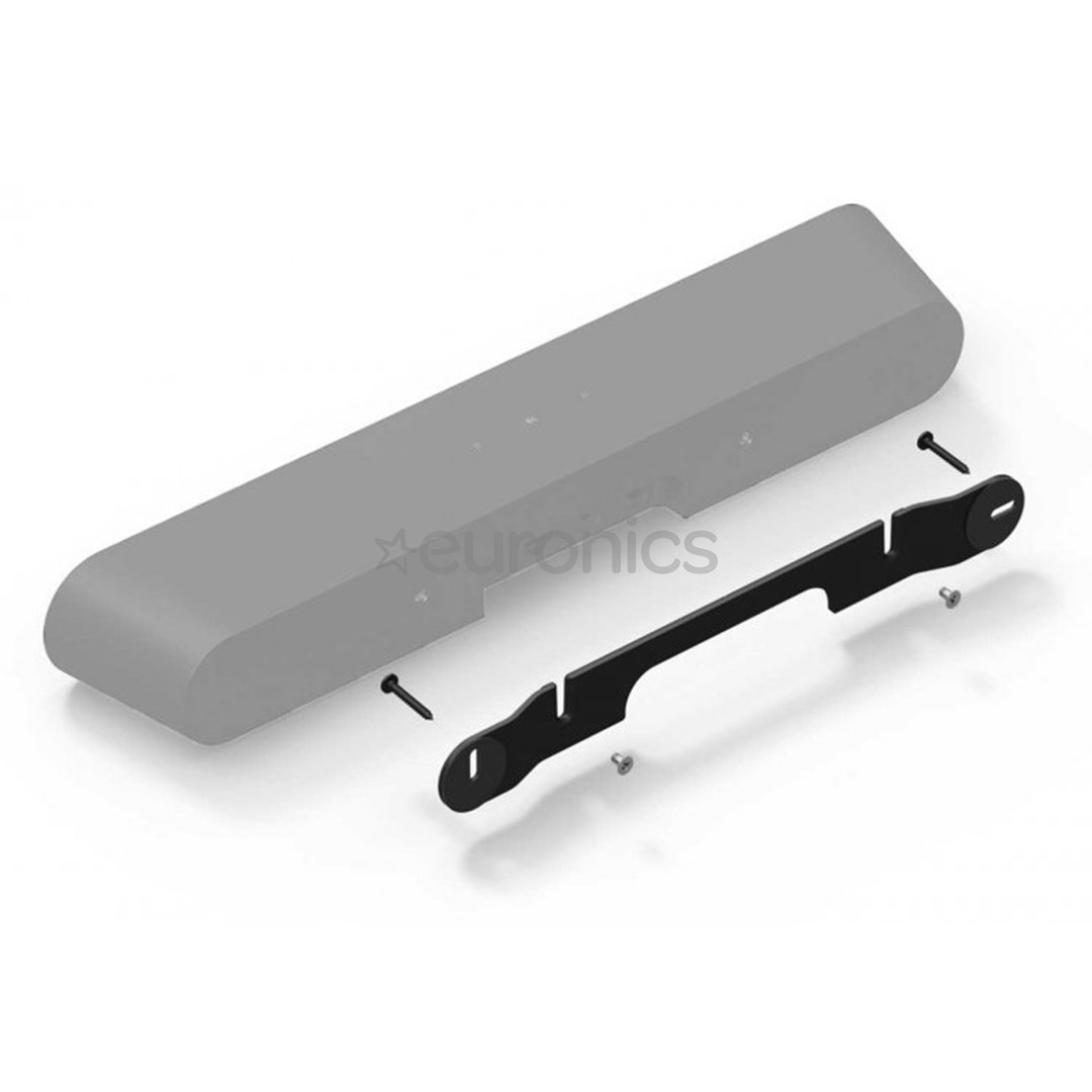Sonos Ray Wall Mount, melna - Sienas stiprinājums soundbar skaļrunim