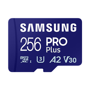 Samsung PRO Plus, 2023, microSDXC, 256 GB - Atmiņas karte