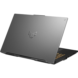 ASUS TUF Gaming F17 (2023), 17.3'', FHD, 144 Hz, i7, 16 GB, 512 GB, RTX 4050, ENG, mecha gray - Notebook