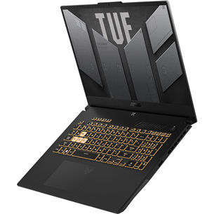 ASUS TUF Gaming F17 (2023), 17,3'', FHD, 144 Гц, i7, 16 ГБ, 512 ГБ, RTX 4050, ENG, серый - Ноутбук