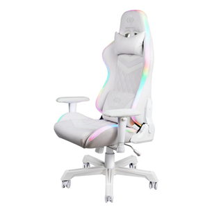 Deltaco Gaming WCH90, balta - Krēsls spēlēm