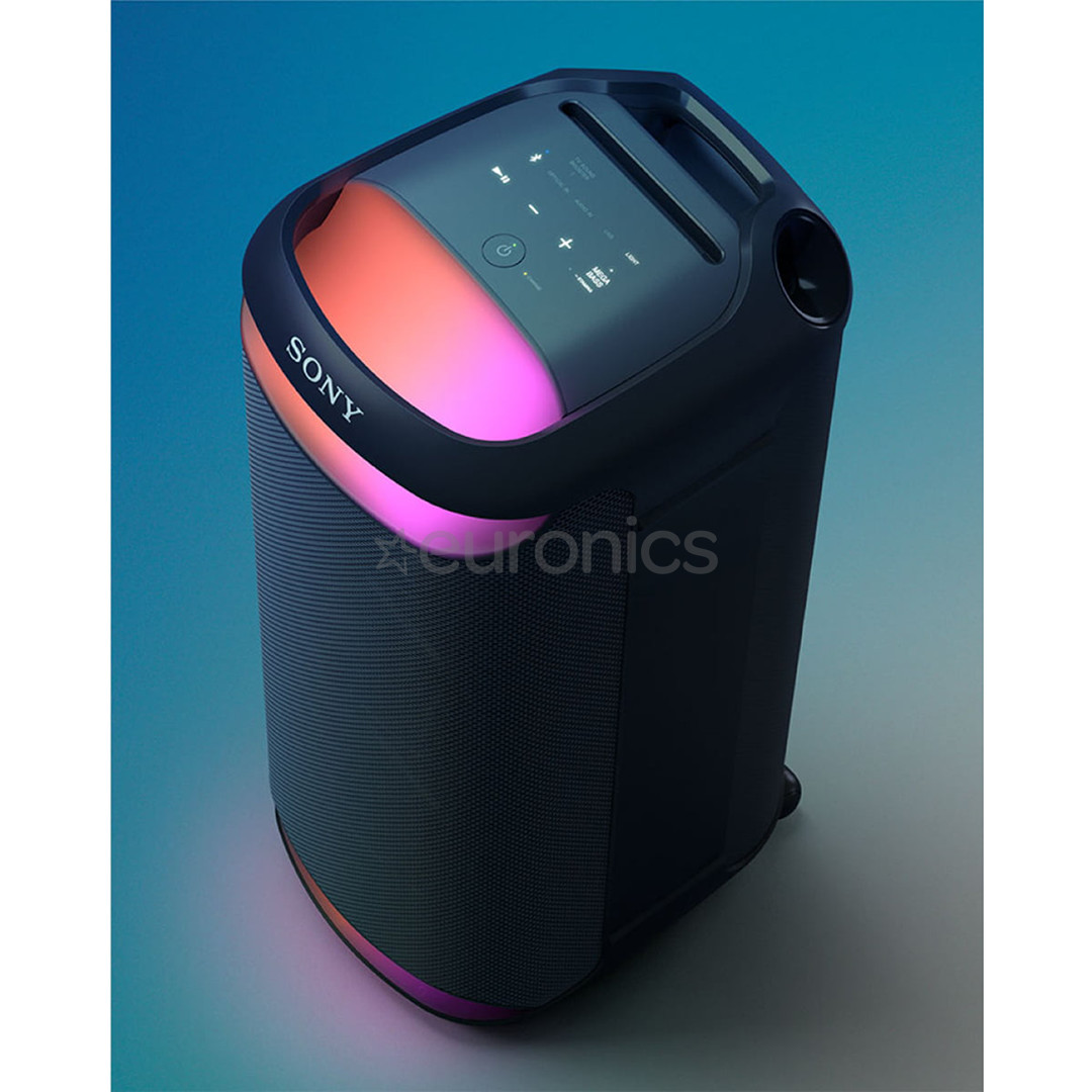 Sony SRS-XV800, melna - Portatīvais bezvadu skaļrunis