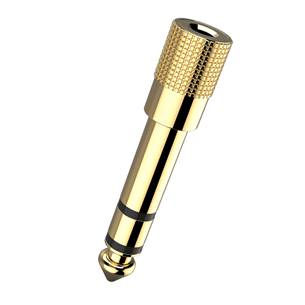 Hama Avinity, 3,5 mm -- 6,3 mm, gold-plated - Audio adapter