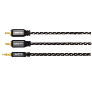 Avinity 2 RCA - 3,5mm, black/gray - Audio cable