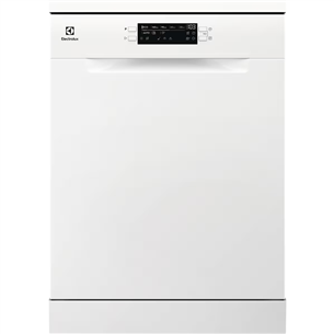 Electrolux 300 AirDry, 13 place settings, white - Free standing dishwasher