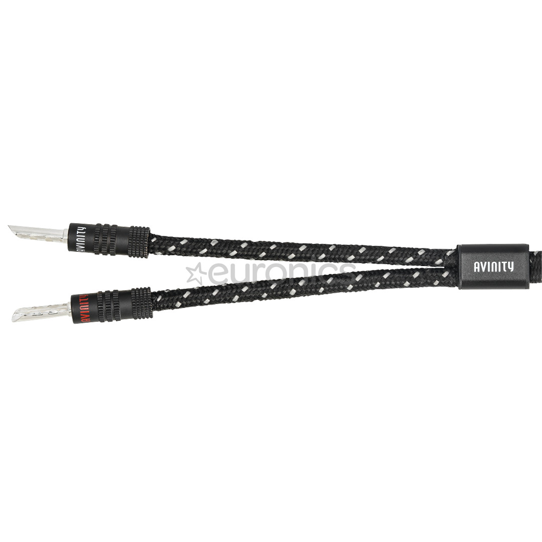 Avinity Loudspeaker Cable, 2 x 2,5mm², 3 m, melna/pelēka - Vads skaļruņiem