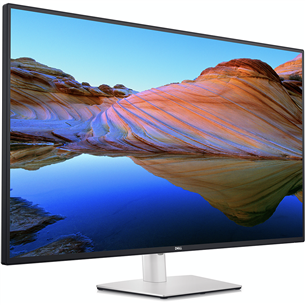 Dell UltraSharp U4323QE, 43, Ultra HD, LED IPS, USB-C, sudraba - Monitors