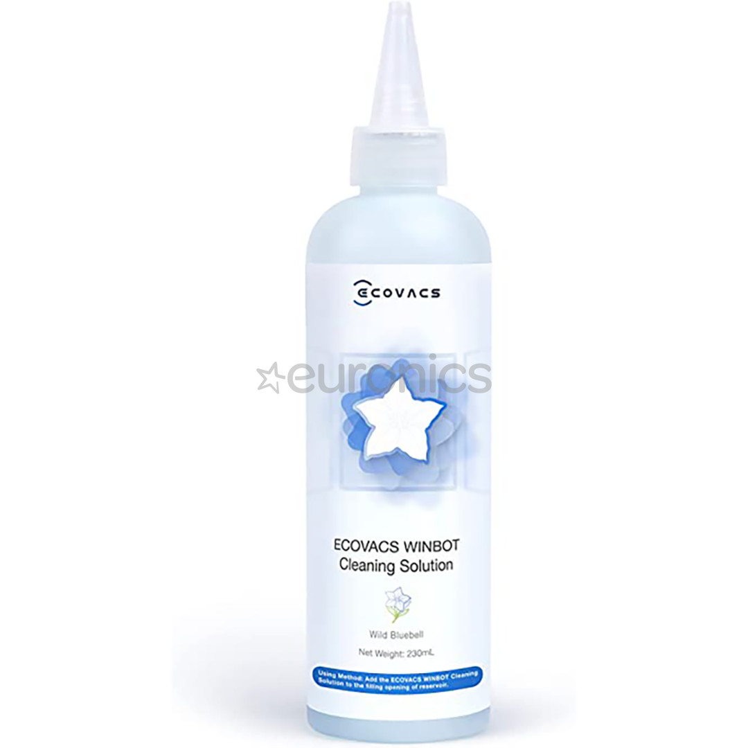 Ecovacs, 230 ml - Tīrīšanas šķidrums robotam logu tīrītājam Winbot