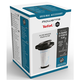 Tefal X-Force 9.60 TY20 & X-Nano TY11 - Mazgājams filtrs bezvadu putekļu sūcējam ZR009010