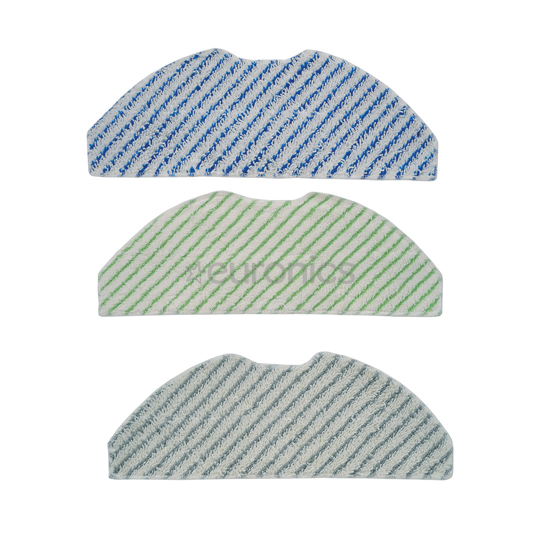 Tefal, 3 pcs - Replaceable mopping microfiber cloths for Xplorer S75