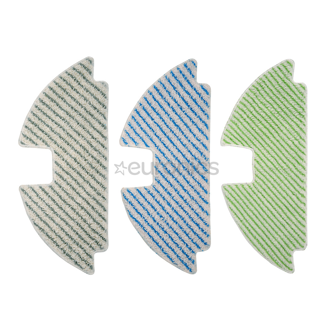 Tefal, 3 gab. - Mikrošķiedras lupatiņas robotam putekļu sūcējam Xplorer S80 & S120