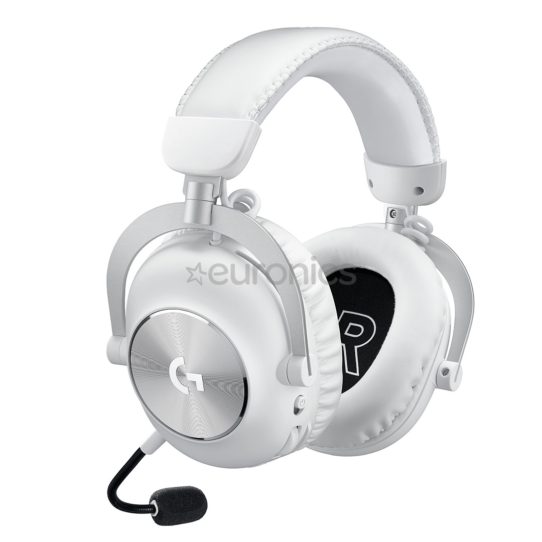Logitech G PRO X 2, balta - Bezvadu austiņas ar mikrofonu