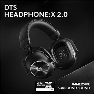 Logitech G PRO X 2, black - Wireless headset