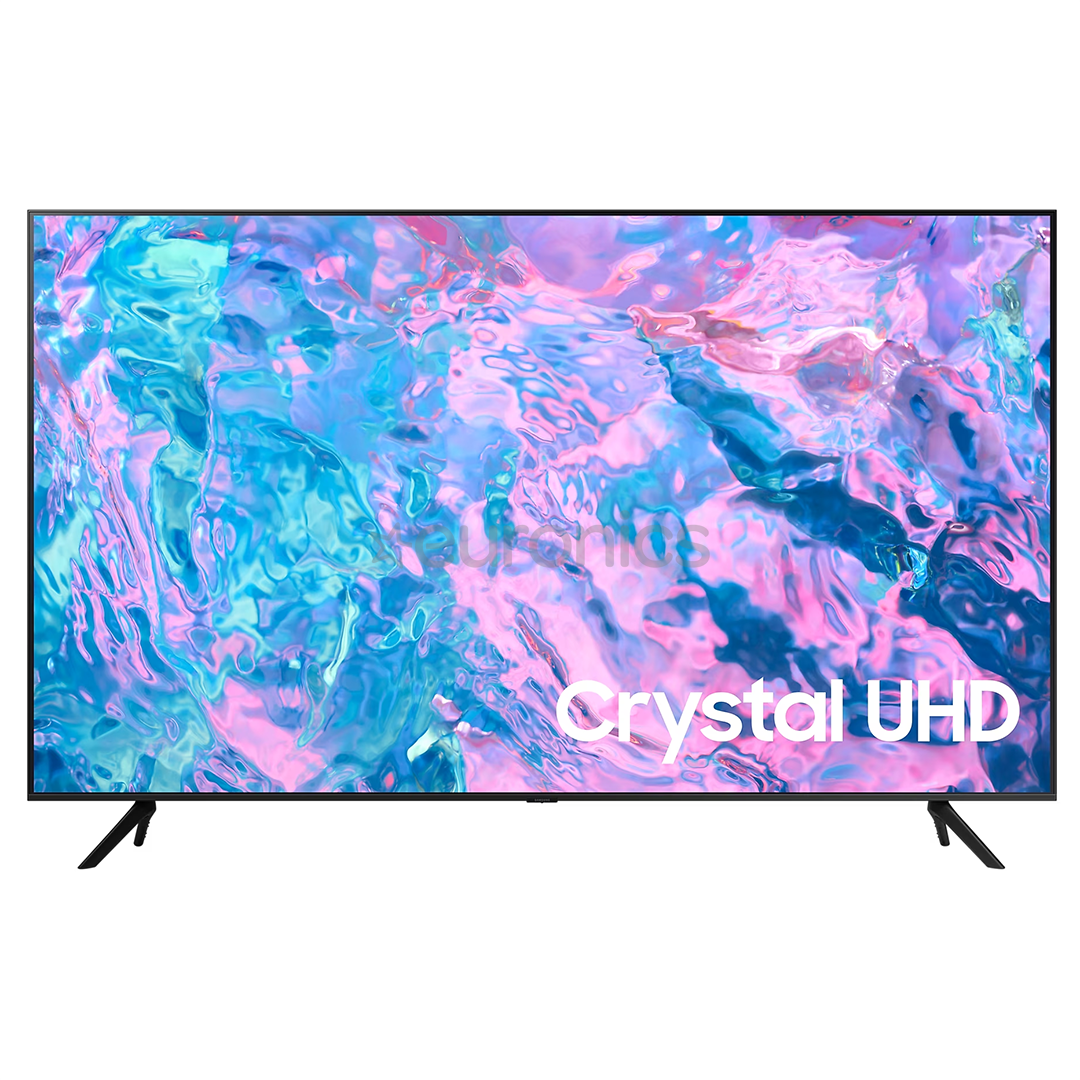 Samsung Crystal CU7000, 43'', Ultra HD, LED LCD, feet stand, black - TV