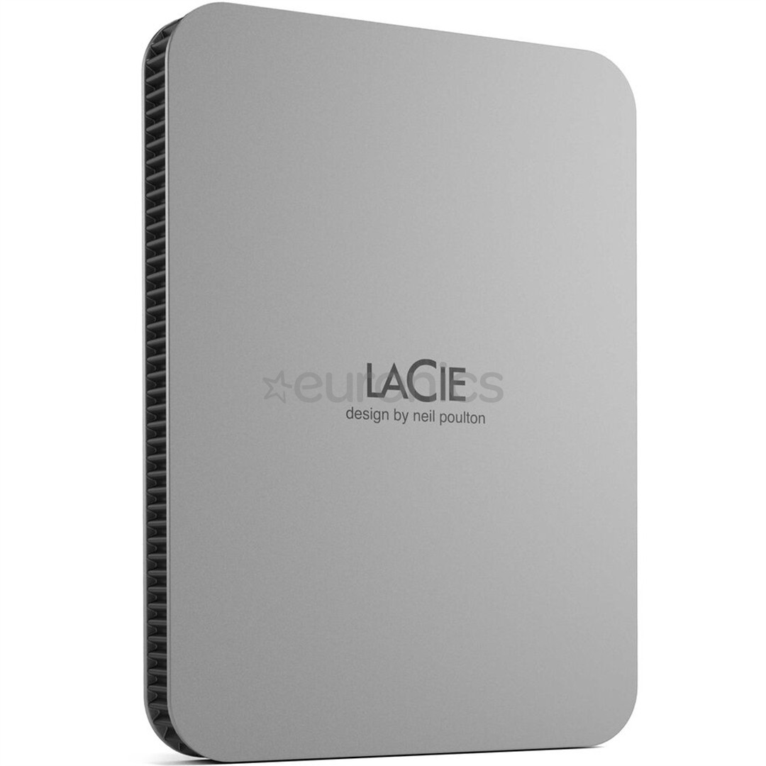 LaCie Mobile Drive, USB-C, 2 TB, gray - External hard drive