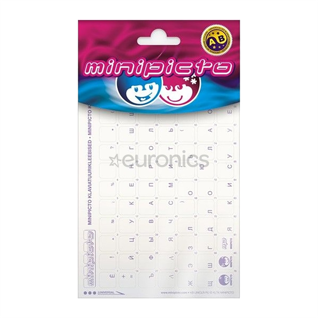 Minipicto, RUS, sarkana - Uzlīmes klaviatūrai