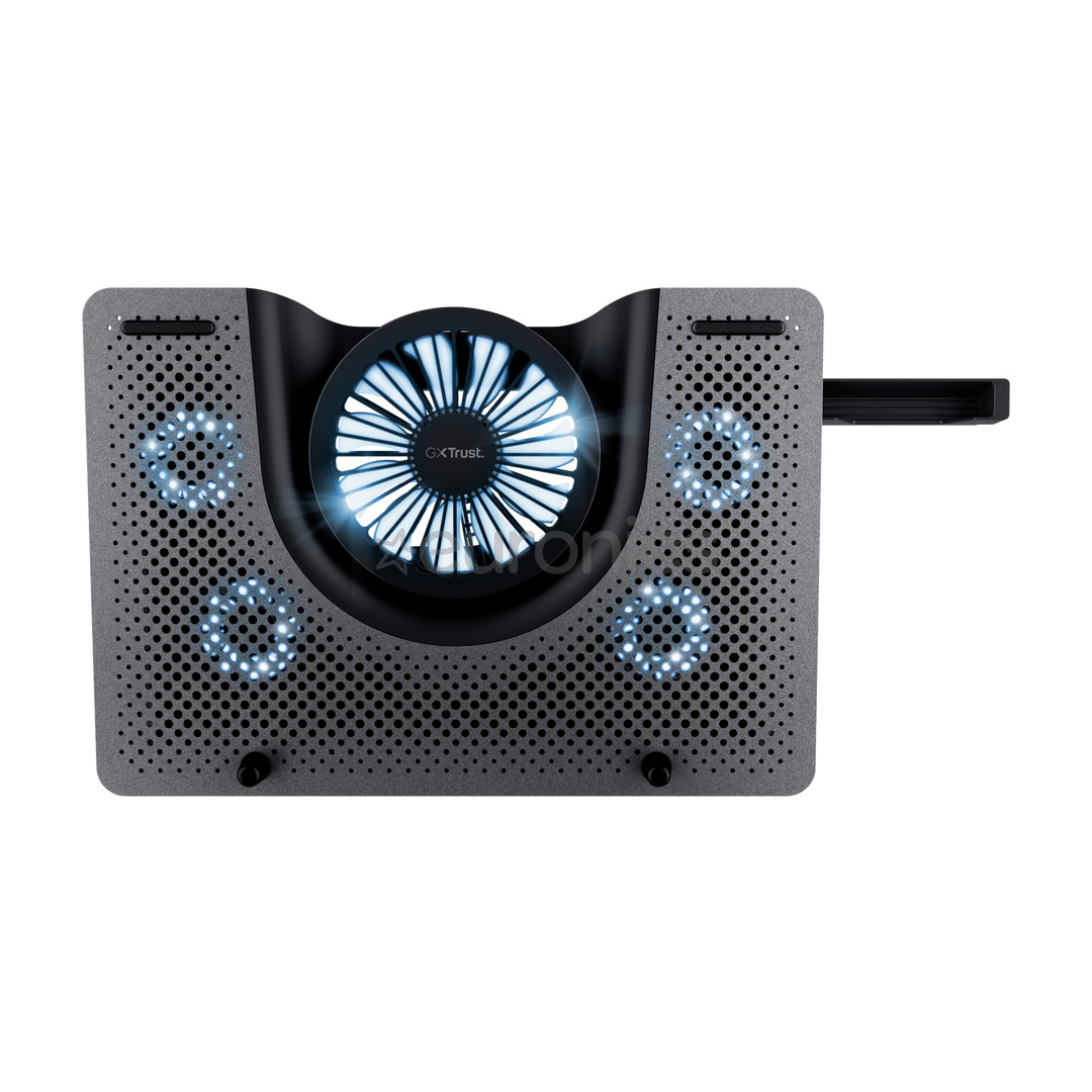 Trust GXT 1125, до 17,3", черный - Охлаждающая подставка