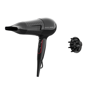 Rowenta x Karl Lagerfeld Powerline, 2100 W, black - Hairdryer CV591LF0