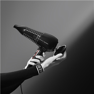 Rowenta x Karl Lagerfeld Powerline, 2100 W, black - Hairdryer