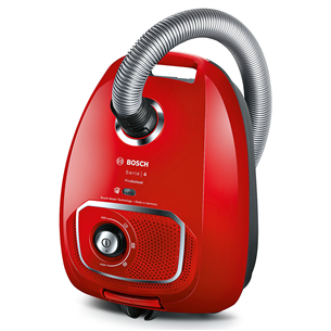 Bosch, Series 4, ProAnimal, 600 W, sarkana - Putekļu sūcējs