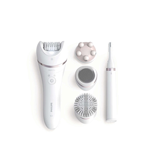 Philips Beauty Set Series 9000, white - Epilator set