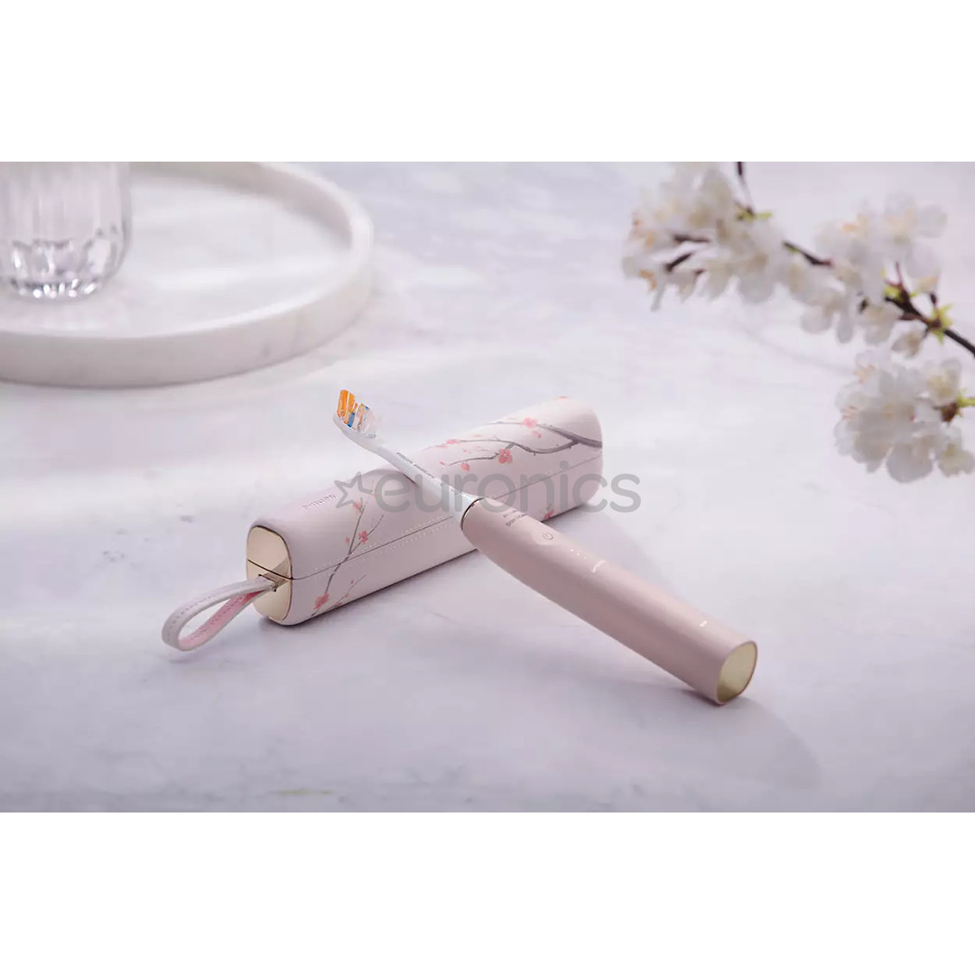 Philips Sonicare 9900 Prestige SenseIQ, розовый - Электрическая зубная щетка + футляр