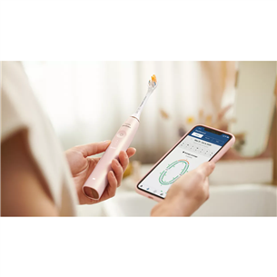 Philips Sonicare 9900 Prestige SenseIQ, розовый - Электрическая зубная щетка + футляр