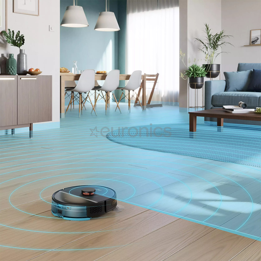 Philips HomeRun 3000 Aqua, Wet & Dry, melna - Robots putekļu sūcējs
