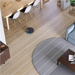 Philips HomeRun 3000 Aqua, Wet & Dry, melna - Robots putekļu sūcējs