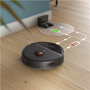 Philips HomeRun 3000 Series Aqua, Wet & Dry, black - Robot vacuum cleaner