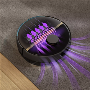 Philips HomeRun 7000 Series Aqua, Wet & Dry, black - Robot vacuum cleaner