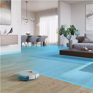 Philips HomeRun 7000 Aqua, Wet & Dry, balta - Robots putekļu sūcējs