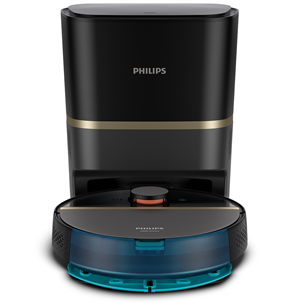 Philips HomeRun 7000 Aqua, Wet & Dry, melna - Robots putekļu sūcējs