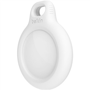 Belkin Secure Holder with Strap for AirTag, balta - Apvalks ar siksniņu