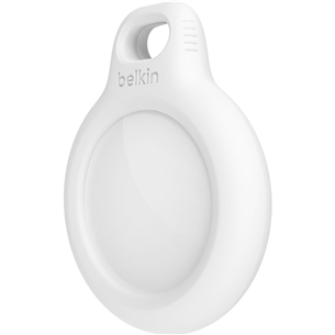 Belkin Secure Holder with Strap for AirTag, balta - Apvalks ar siksniņu